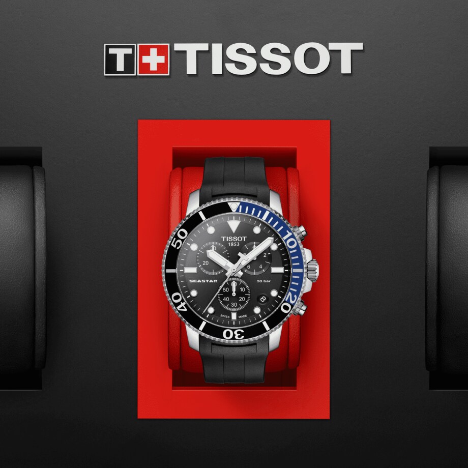 Tissot Seastar 1000 Quartz Chronograph - มุมมอง 4