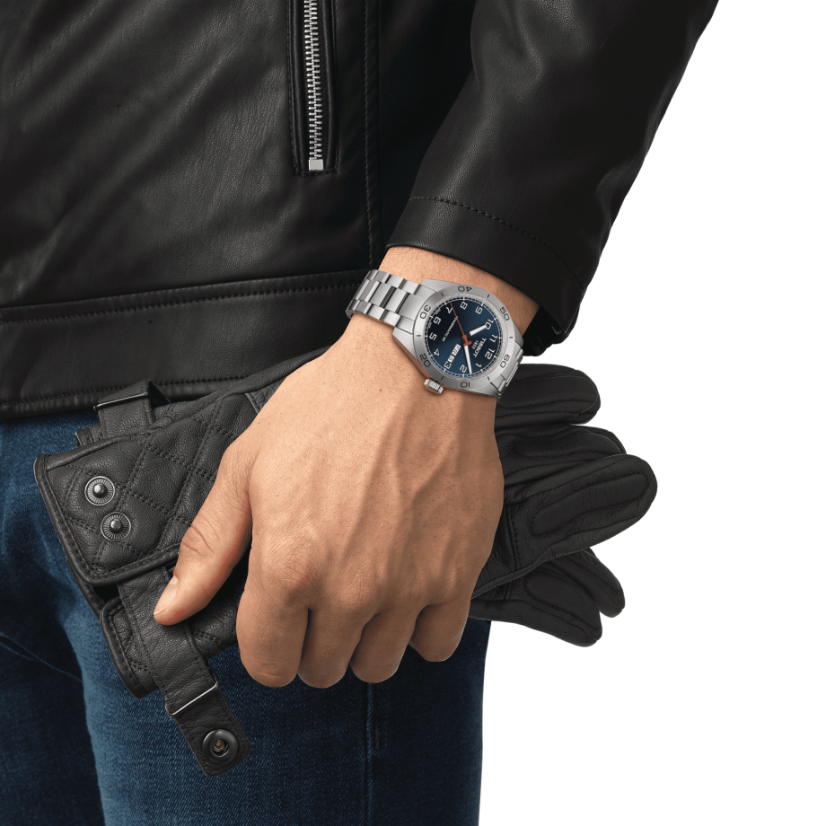 Tissot Tissot PRS 516 42 mm Watch in Silver Dial