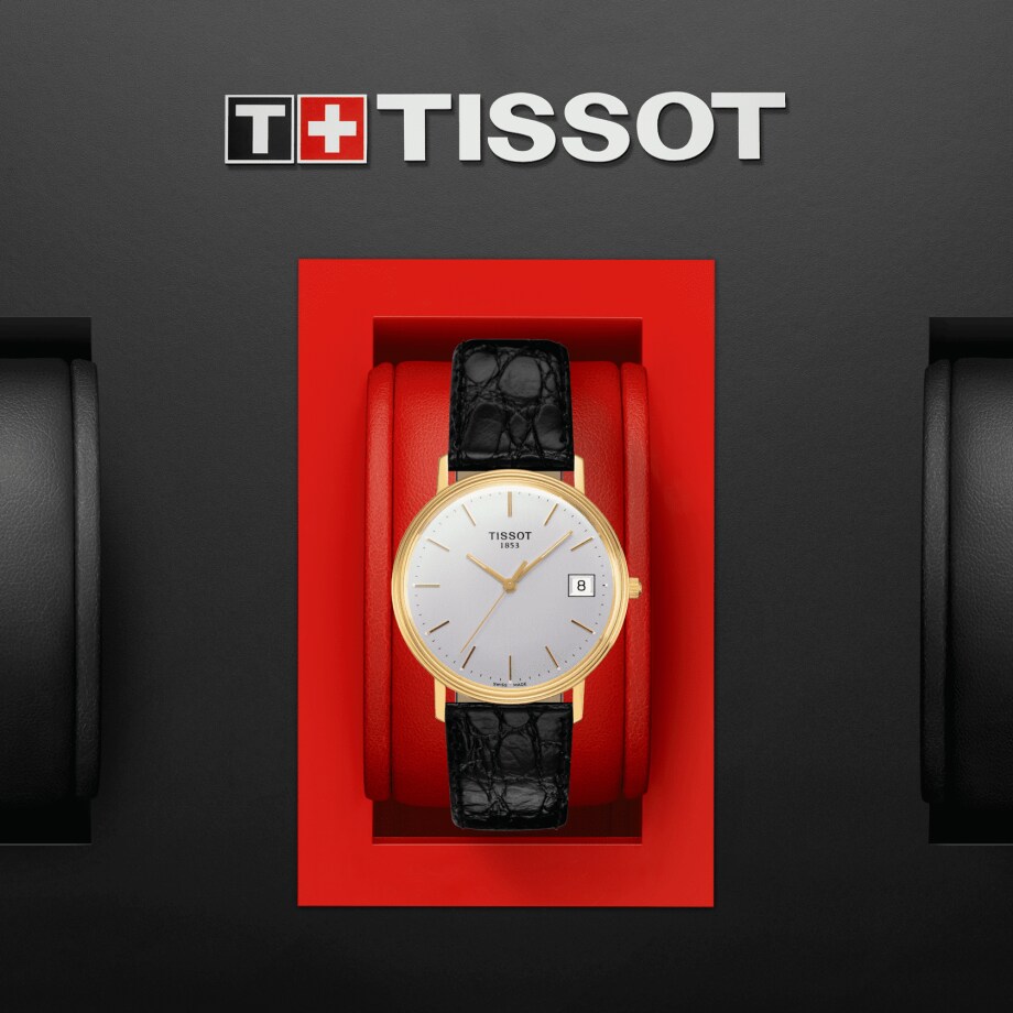 Tissot Goldrun Hesalite 18K Gold - View 1