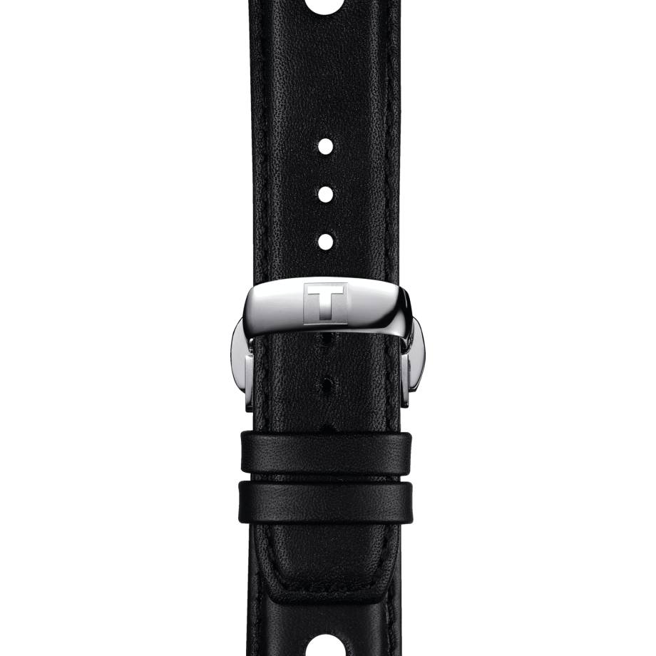 Tissot official black leather strap lugs 20 mm - T852037163 | Tissot