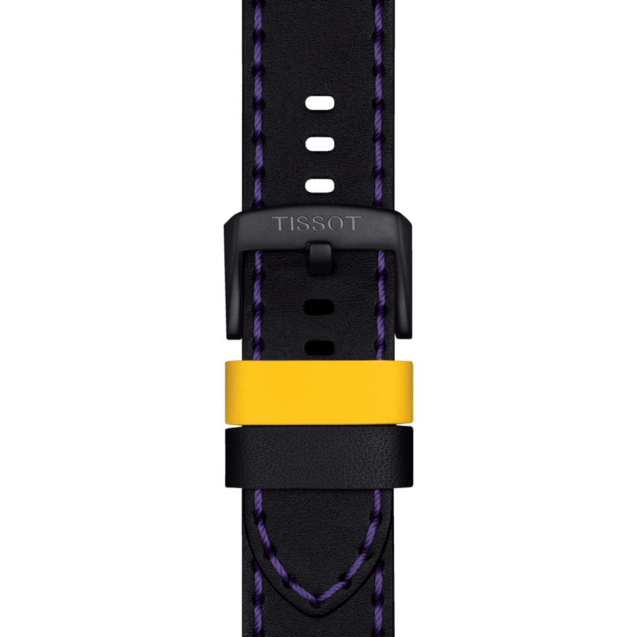 Tissot Official NBA leather strap Los Angeles Lakers  22mm - View 1