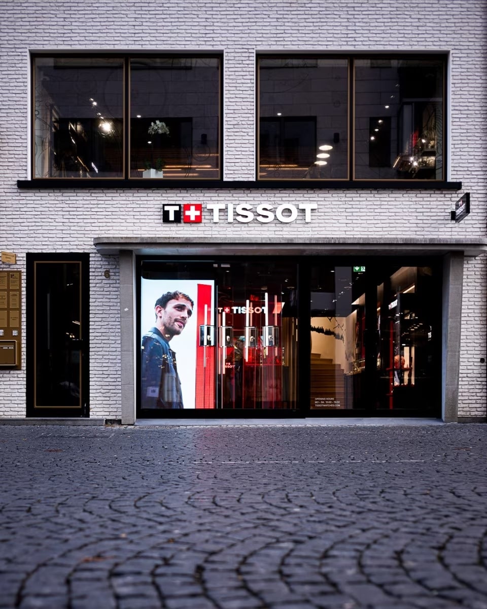 Eröffnung der ersten Tissot Boutique in Deutschland  im Herzen von Frankfurt am Main