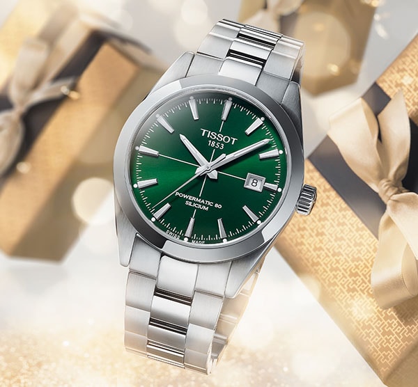 This Holiday Season, celebrate the gift of time with Tissot