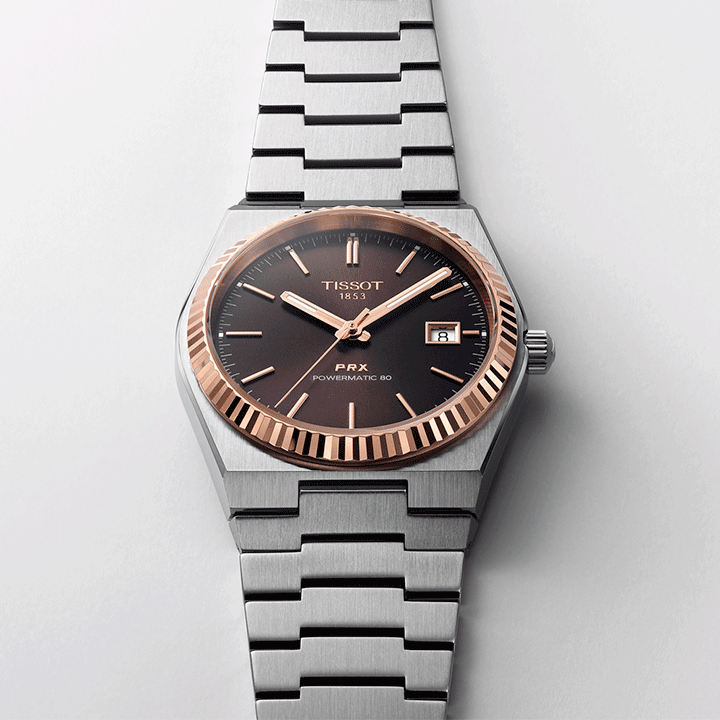 Tissot Gentleman Silicium gold model