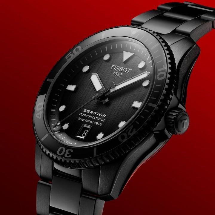 Montre Tissot Seastar Powermatic 80
