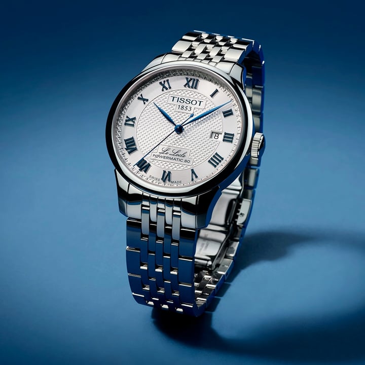 Chemin des Tourelles watch levitating on a dark blue background