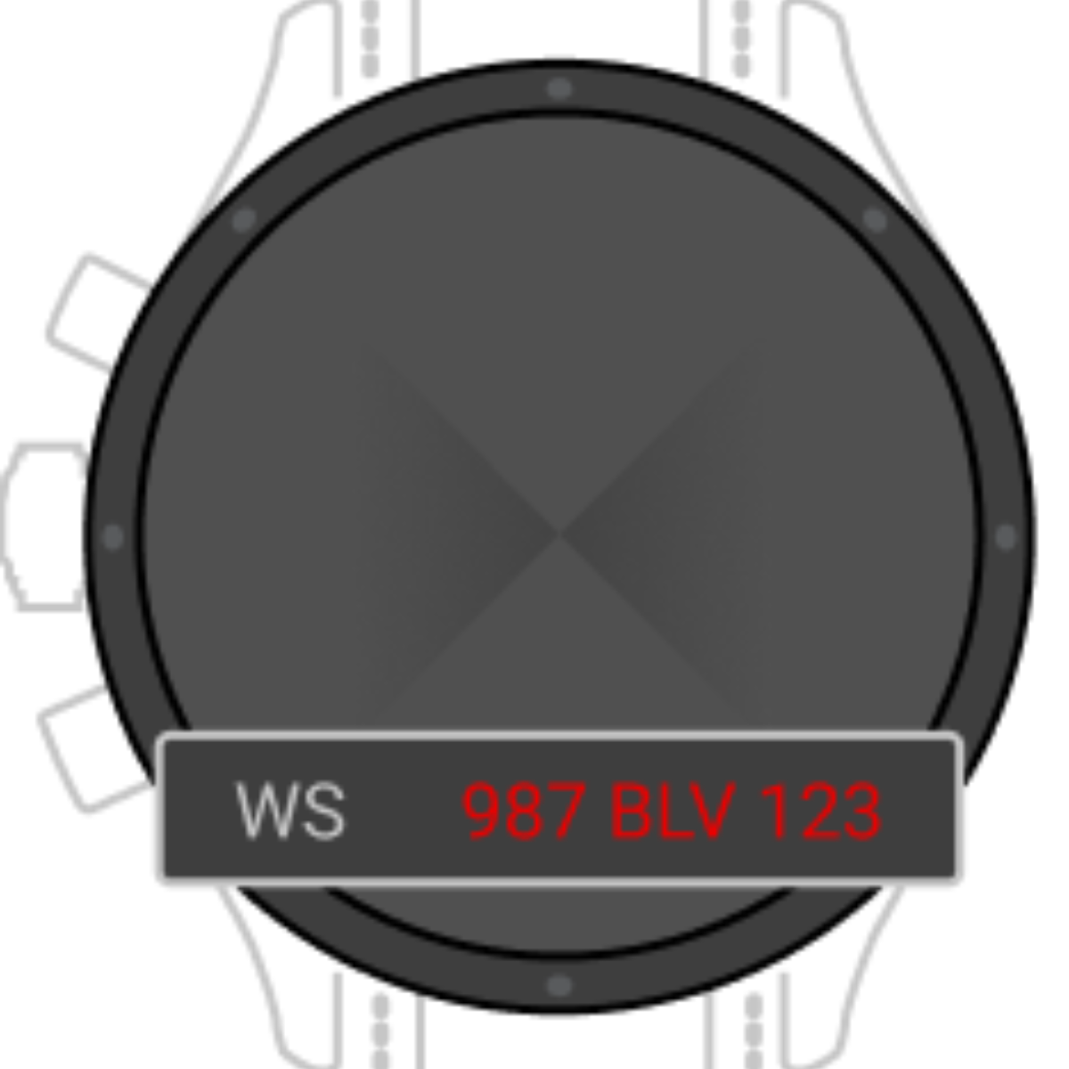 Watch registration illustration