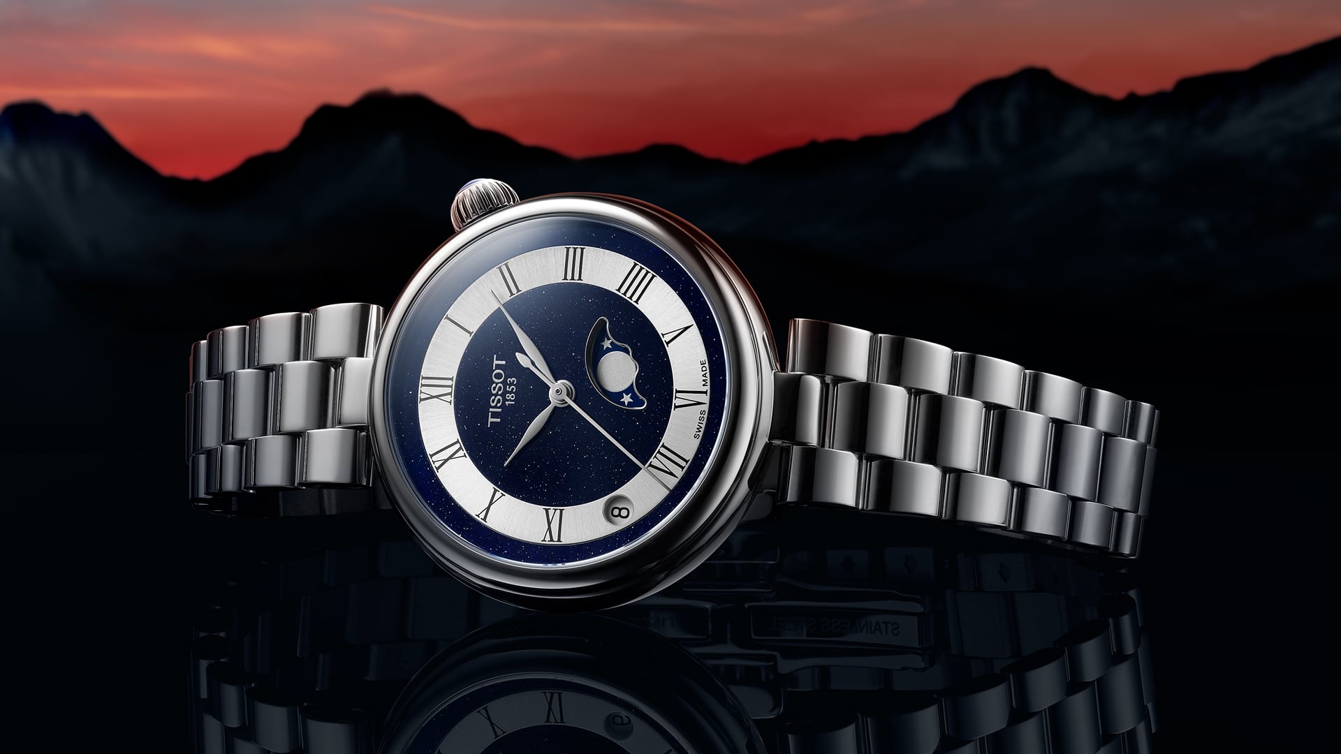 Geh&auml;useboden der Tissot T-Touch Connect Sport