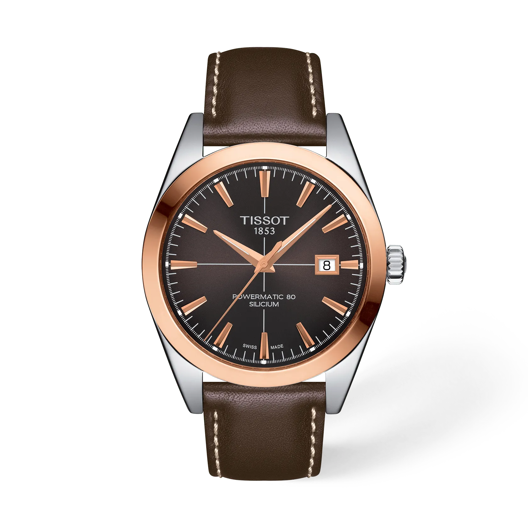 Tissot Gentleman Gold bezel 40mm T927.407.46.291.00