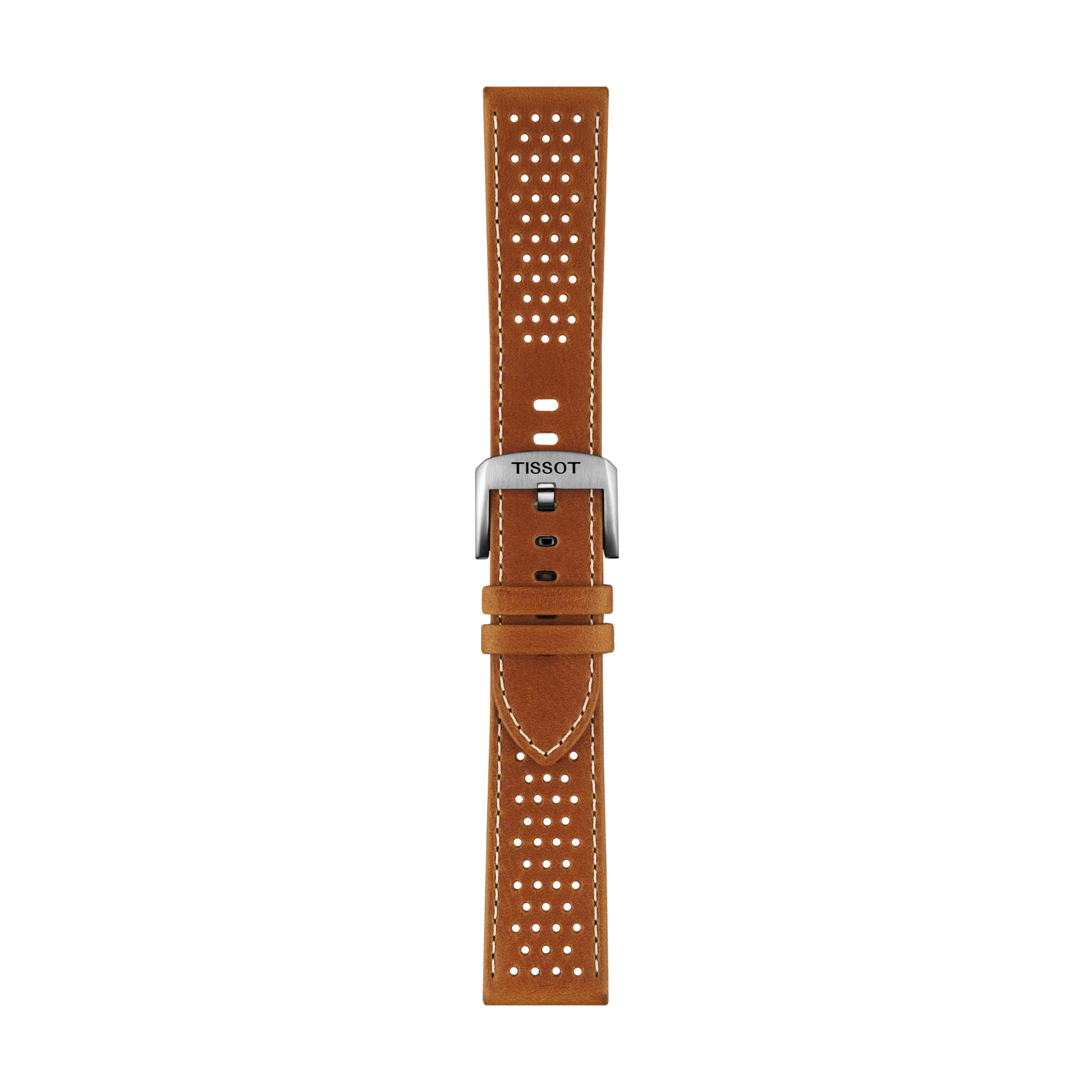 Tissot Official Light Brown Leather Strap Lugs 22mm