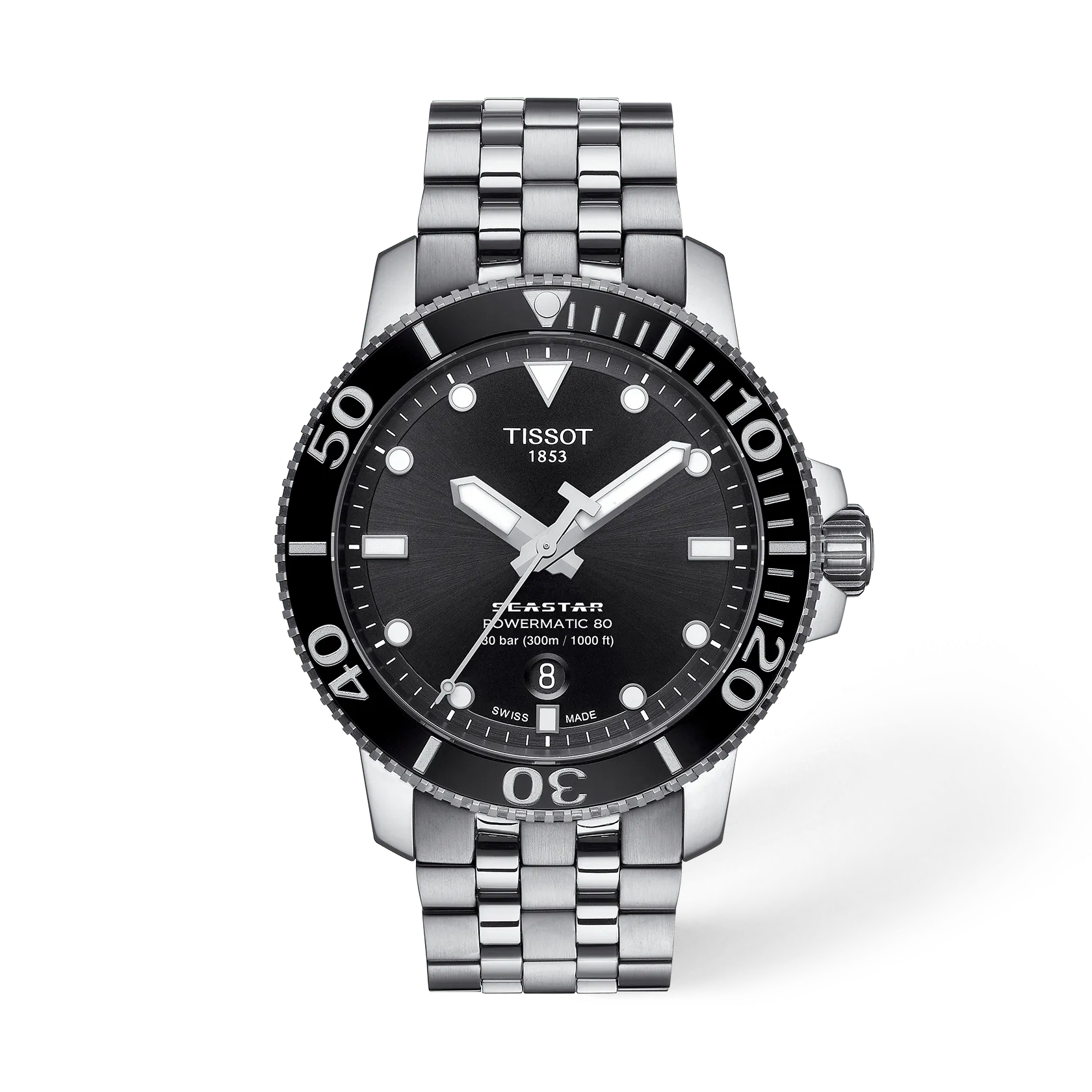 Tissot Seastar 1000 Powermatic 80 Black