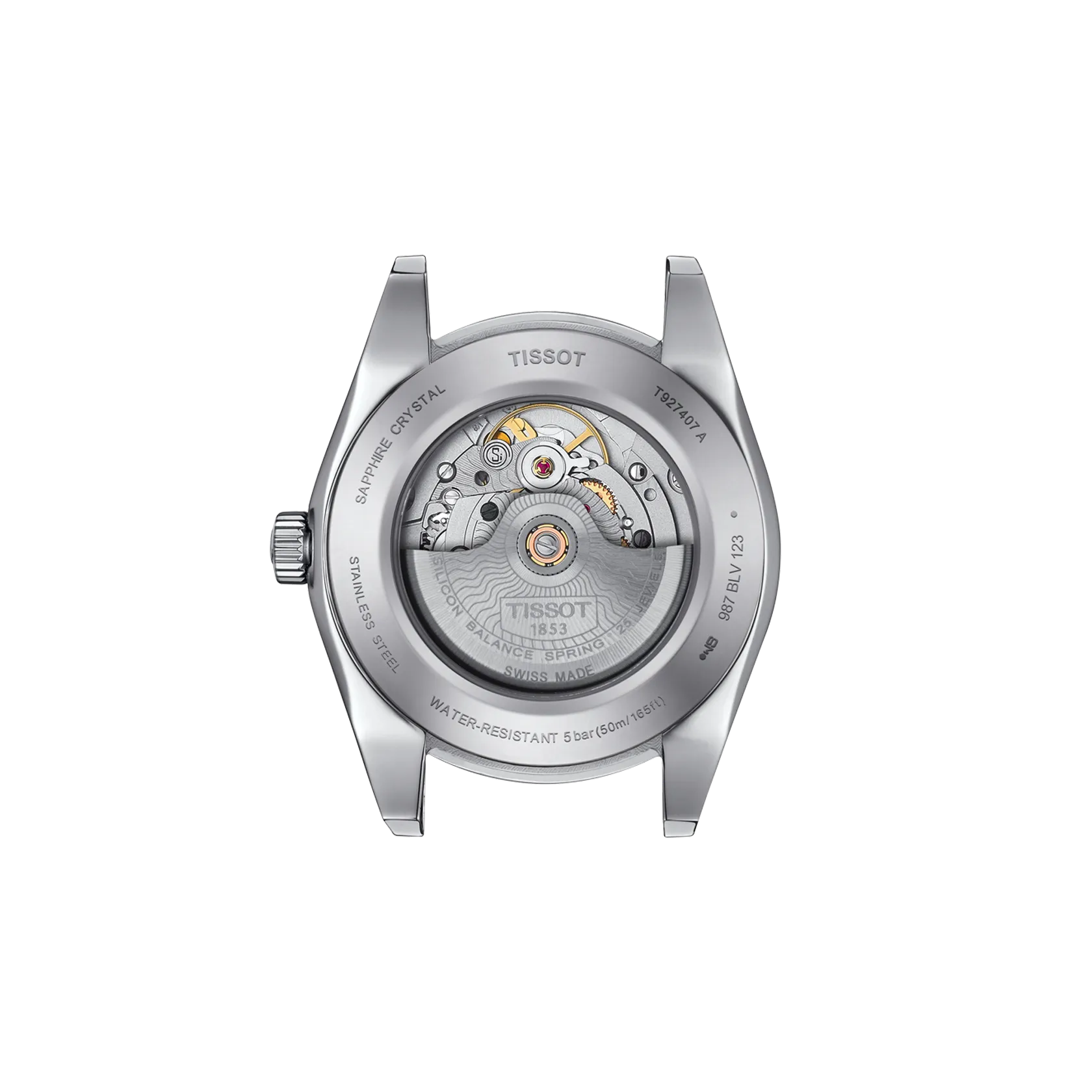 Tissot Gentleman Powermatic 80 Silicium Solid 18K Gold Bezel