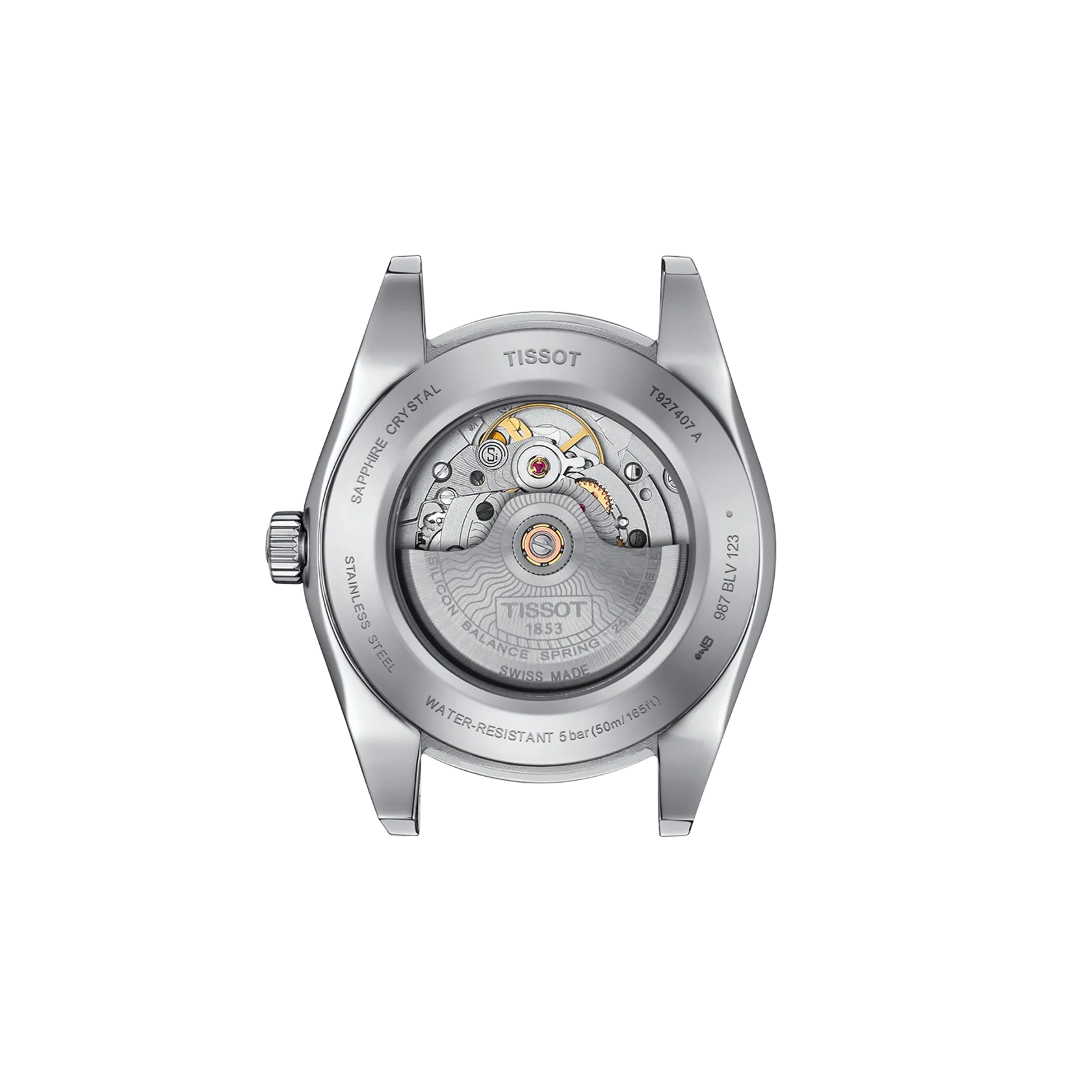 Tissot Gentleman Powermatic 80 Silicium Solid 18K Gold Bezel