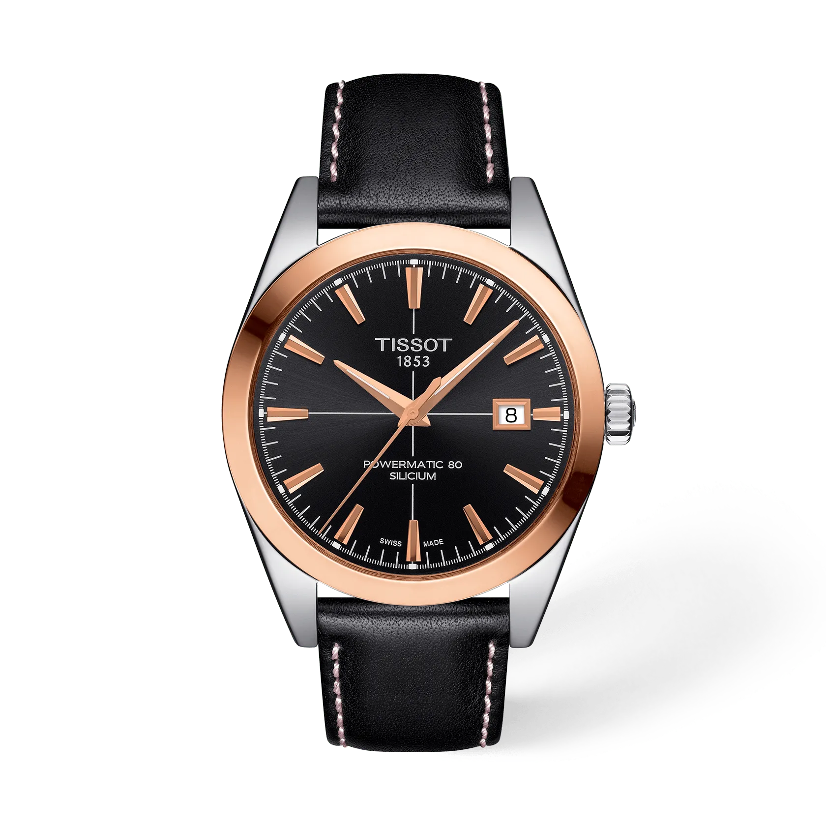 Tissot Gentleman Gold bezel 40mm T927.407.46.051.00