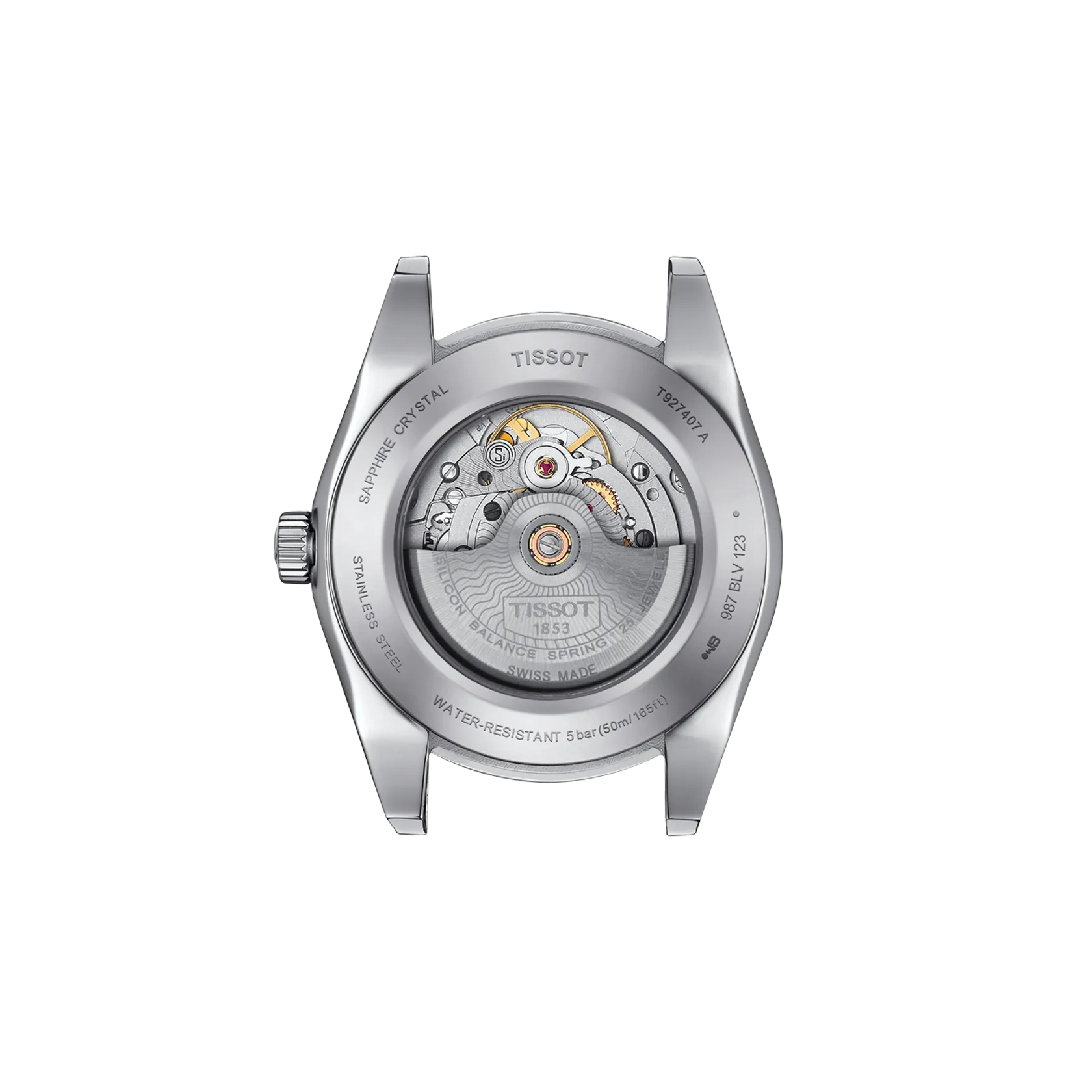 Tissot Gentleman Powermatic 80 Silicium Solid 18K Gold Bezel