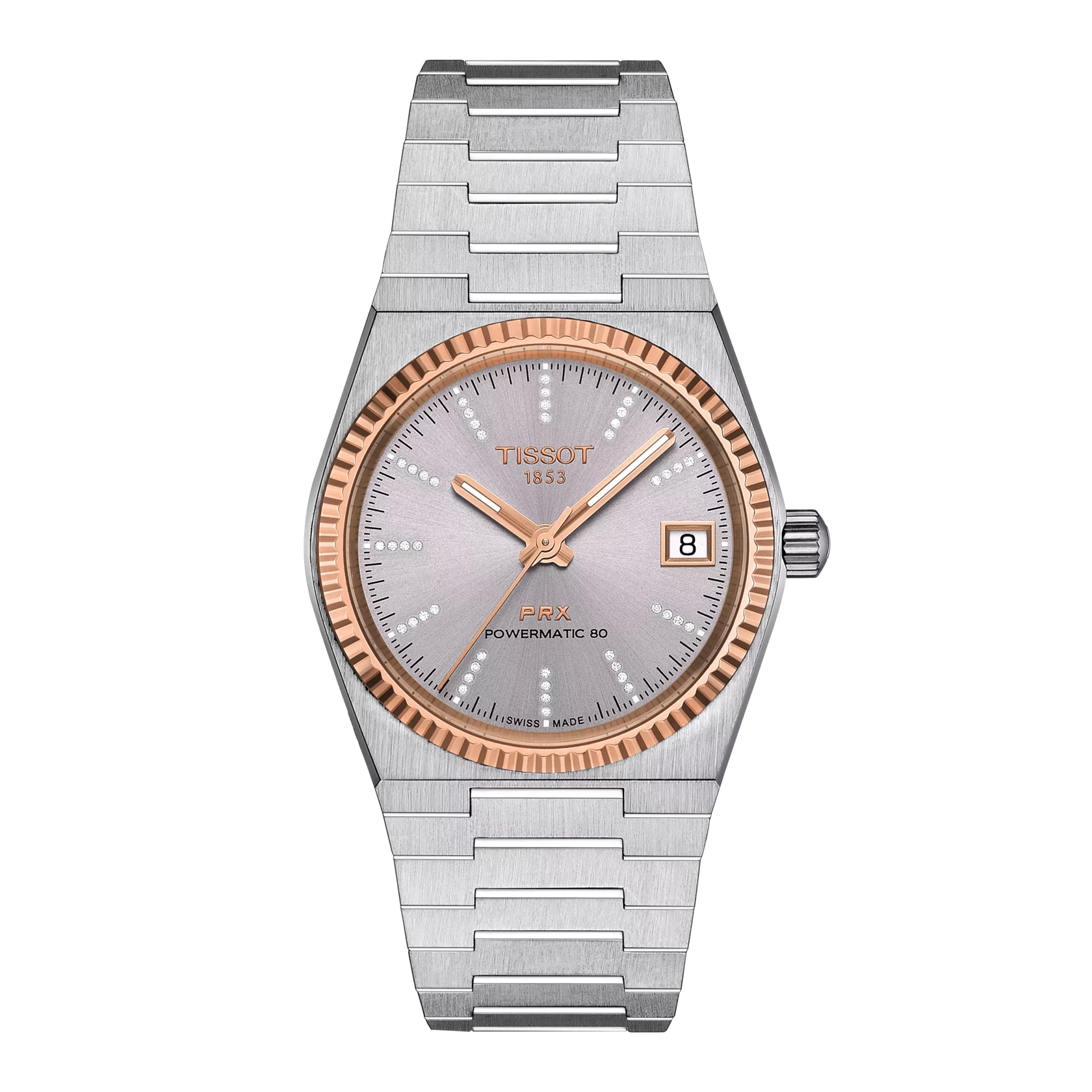 Tissot PRX Powermatic 80 Steel & 18K Gold Bezel 35mm