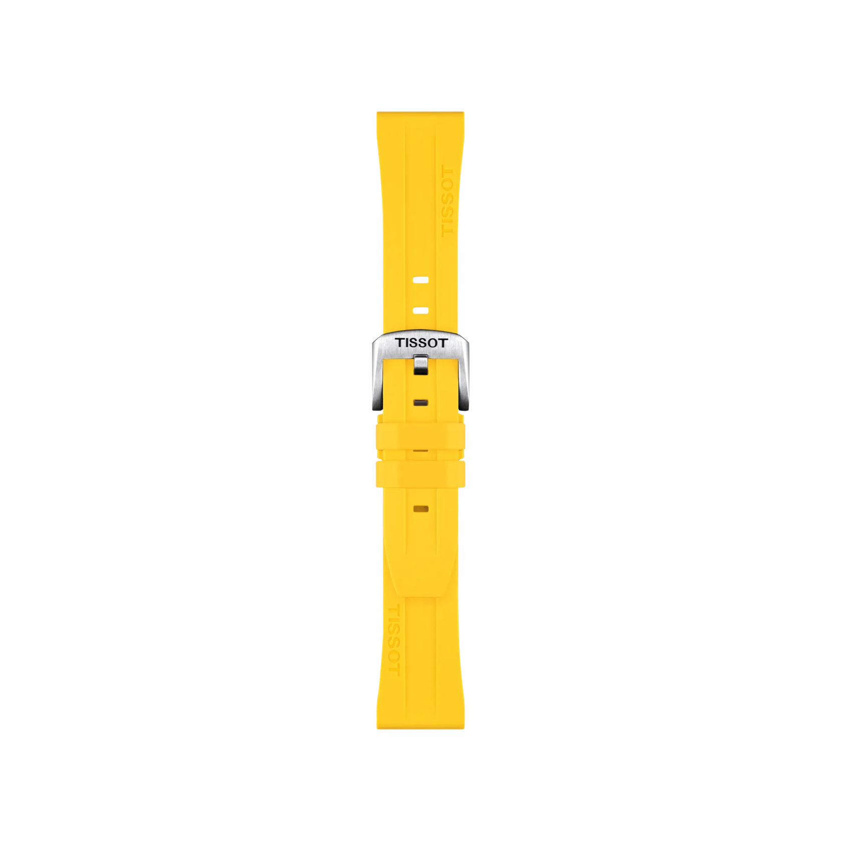 Tissot Official Yellow Silicone Strap Lugs 20 mm