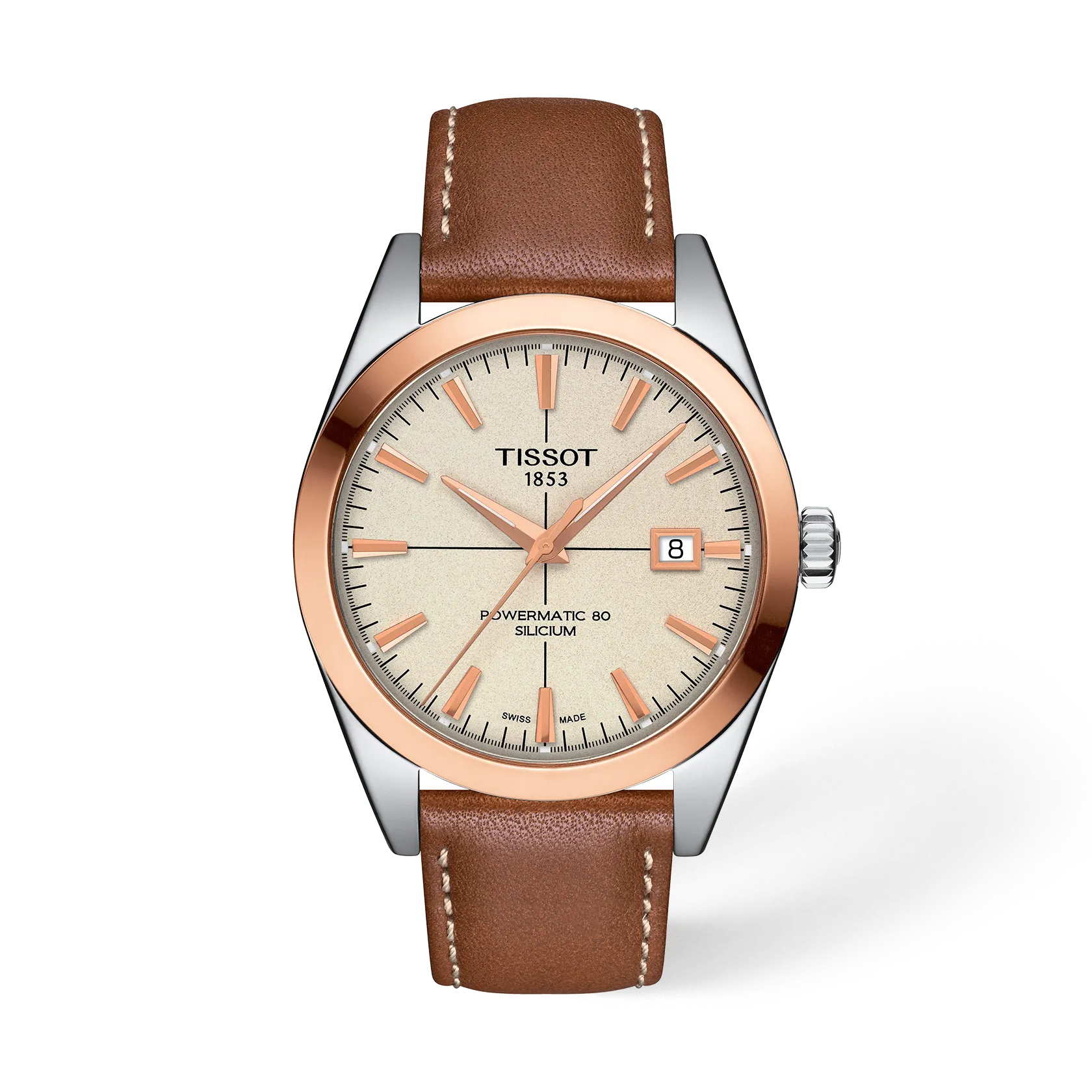 Tissot Gentleman Gold bezel 40mm