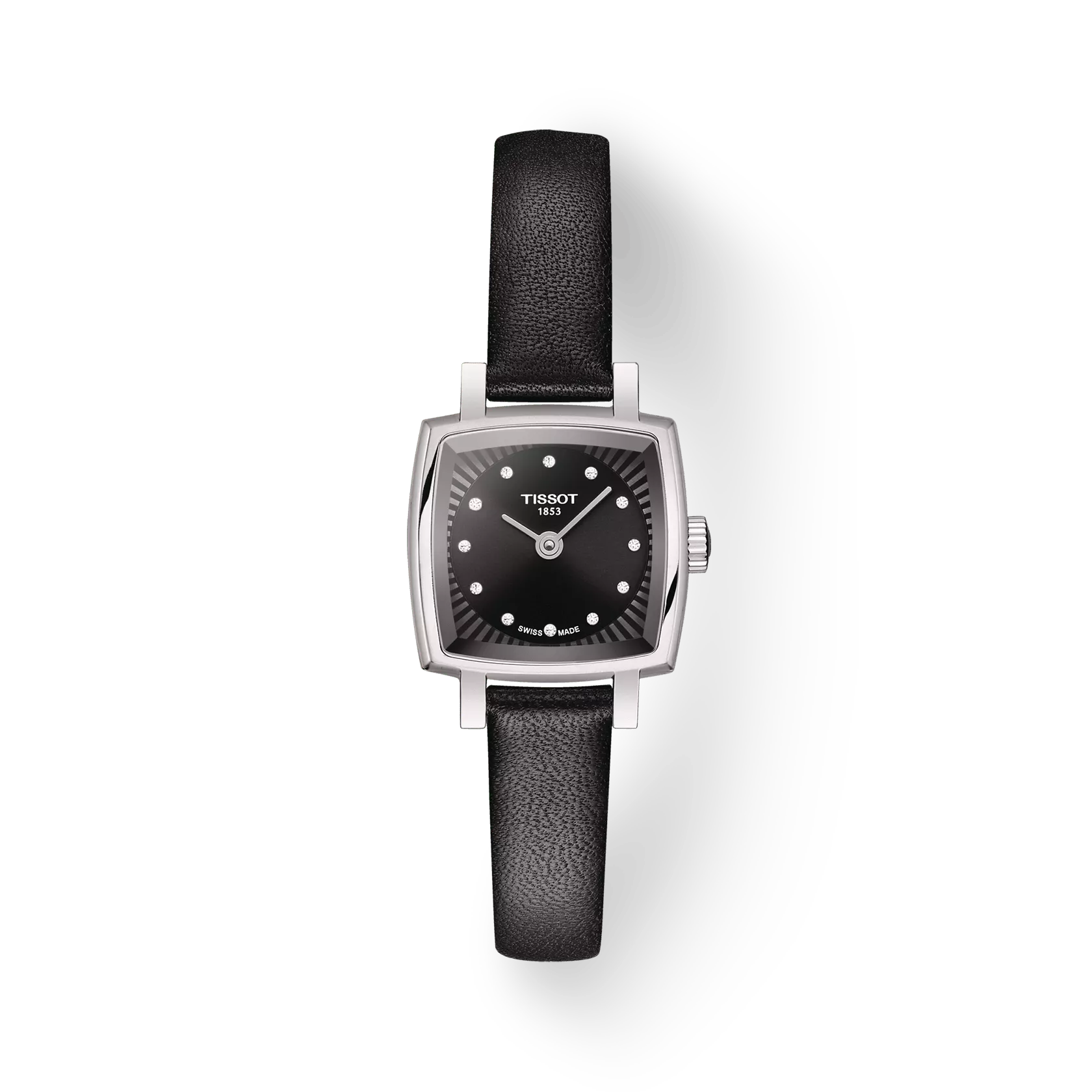 TISSOT 腕時計 クォーツ スクエアケース 純正革ベルト 稼働品 Tissot Lovely Square | Model T0581091605600 | Tissot® Thailand