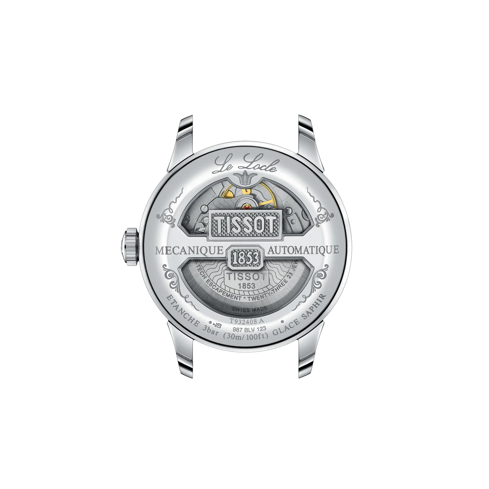 Tissot Le Locle COSC 39mm 18k Gold Bezel